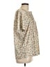 Briggs Tan Short Sleeve Blouse Size L - photo 4
