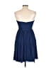 J.Crew 100% Silk Solid Blue Cocktail Dress Size 10 - photo 2