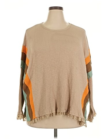 Easel Long Sleeve Blouse (view 1)