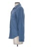 Faherty Tweed Blue Long Sleeve Blouse Size XS - photo 5
