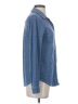 Faherty Tweed Blue Long Sleeve Blouse Size XS - photo 4