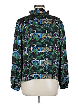 Emily Lovelock Long Sleeve Silk Top (view 2)