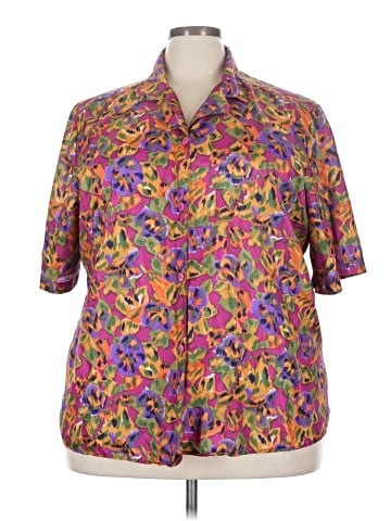 Notations 3/4 Sleeve Blouse (view 1)