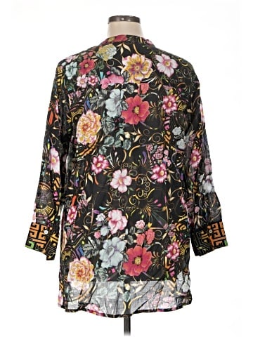 Johnny Was 3/4 Sleeve Blouse (view 2)