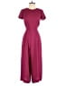 J.Crew 100% Polyester Solid Burgundy Jumpsuit Size 0 - photo 1