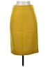 J.Crew Solid Yellow Formal Skirt Size 00 - photo 1