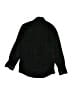 MICHAEL Michael Kors 100% Cotton Solid Black Long Sleeve Button-Down Shirt Size 12 - photo 2