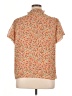 CeCe 100% Polyester Orange Short Sleeve Blouse Size XL - photo 2