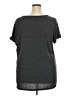 Torrid Gray Short Sleeve T-Shirt Size 3X Plus (3) - photo 2