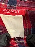 Esprit 100% Cotton Plaid Red Long Sleeve Button-Down Shirt Size L - photo 7