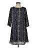Everly Paisley Blue Casual Dress Size S - photo 1