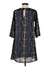Everly Paisley Blue Casual Dress Size S - photo 2