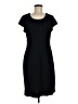 Merona 100% Polyester Solid Black Casual Dress Size M - photo 1