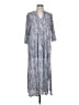 DKNY Blue Casual Dress Size L - photo 1