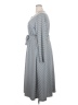 Unbranded 100% Polyamide Stripes Gray Casual Dress Size XXL - photo 5