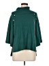 Adrienne Vittadini Green Poncho Size M - photo 1