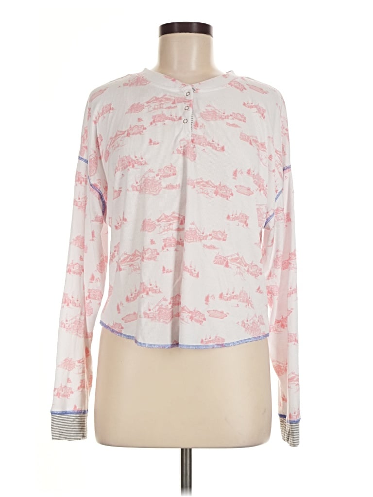 Pre-owned Honeydew Cardigan Sweater In Pink