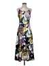 Express 100% Polyester Floral Black Casual Dress Size S - photo 1