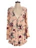 Unbranded Floral Tan Romper Size S - photo 1