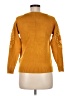 Girdear Paisley Gold Orange Pullover Sweater Size M - photo 2