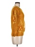 Girdear Paisley Gold Orange Pullover Sweater Size M - photo 4