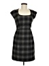 Pippa Plaid Gray Casual Dress Size 6 - photo 1