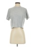 all in motion 100% Polyester Metallic Gray Short Sleeve Turtleneck Size XS - photo 1