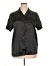 Assorted Brands Black Short Sleeve Blouse Size XL - photo 1