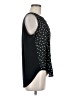 Left Coast by Dolan 100% Polyester Black Sleeveless Blouse Size 8 - photo 4