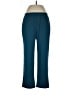 Longyuan Solid Teal Casual Pants Size L - photo 1