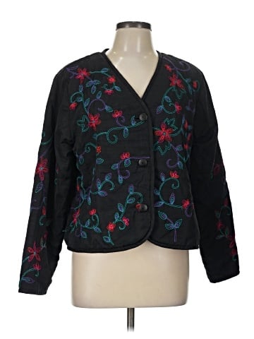 Coldwater Creek Silk Blazer (view 1)