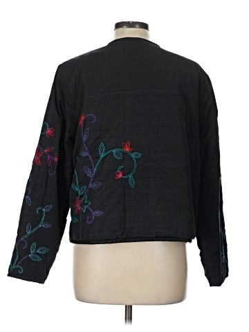 Coldwater Creek Silk Blazer (view 2)