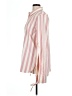Monse 100% Cotton Stripes Pink Long Sleeve Button-Down Shirt Size 10 - photo 5