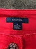 Nautica Solid Red Shorts Size 8 - photo 3