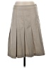 Theory Tan Wool Skirt Size 4 - photo 1