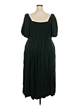 womens cotton midi dress Hunter 100% Cotton Midi Dress in Pale Pink Foliage