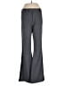 Smythe Chevron-herringbone Gray Dress Pants Size 8 - photo 1