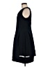 Taylor 100% Polyester Solid Black Casual Dress Size 8 - photo 5