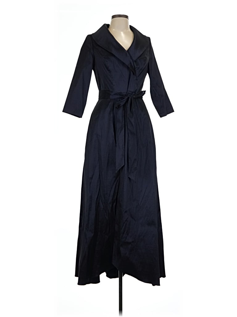 Pre-owned Alex Evenings Casual Dress In Black