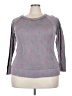 Torrid 100% Rayon Polka Dots Gray Pullover Sweater Size 4X Plus (4) - photo 1