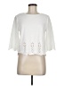 Shein Ivory 3/4 Sleeve Blouse Size M - photo 1