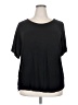 Kim & Cami Black Short Sleeve Top Size 2X - photo 1