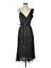 Keepsake 100% Polyester Chevron-herringbone Gray Cocktail Dress Size S - photo 1