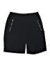 Athleta Solid Black Athletic Shorts Size 6 - photo 1
