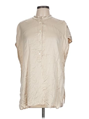 Banana Republic Sleeveless Silk Top (view 1)