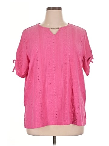 Alfred Dunner Short Sleeve Blouse (view 1)