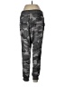 Splendid 100% Rayon Camo Gray Track Pants Size L - photo 2