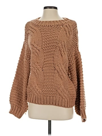 Paper Heart Pullover Sweater (view 1)