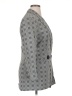 Gai Mattiolo Checkered-gingham Gray Blazer Size 14 - photo 4