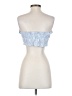 Shein Blue Tube Top Size 4 - photo 2